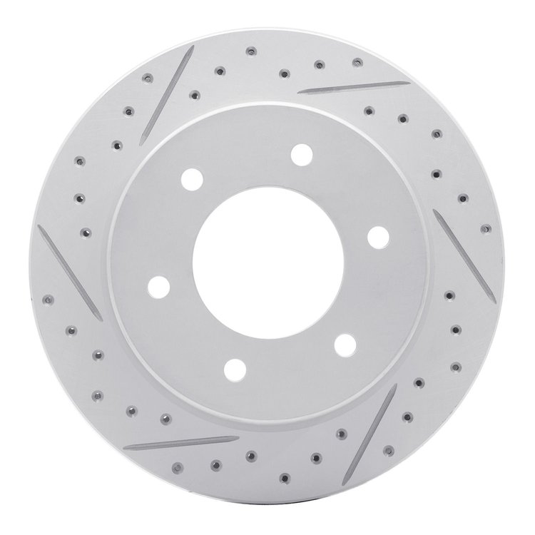 830-54276L Geoperformance Drilled/Slotted Brake Rotor, Fits Select Ford/Lincoln/Mercury/Mazda, Position: Rear Left