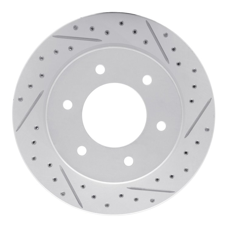 830-54276R Geoperformance Drilled/Slotted Brake Rotor, Fits Select Ford/Lincoln/Mercury/Mazda, Position: Rear Right