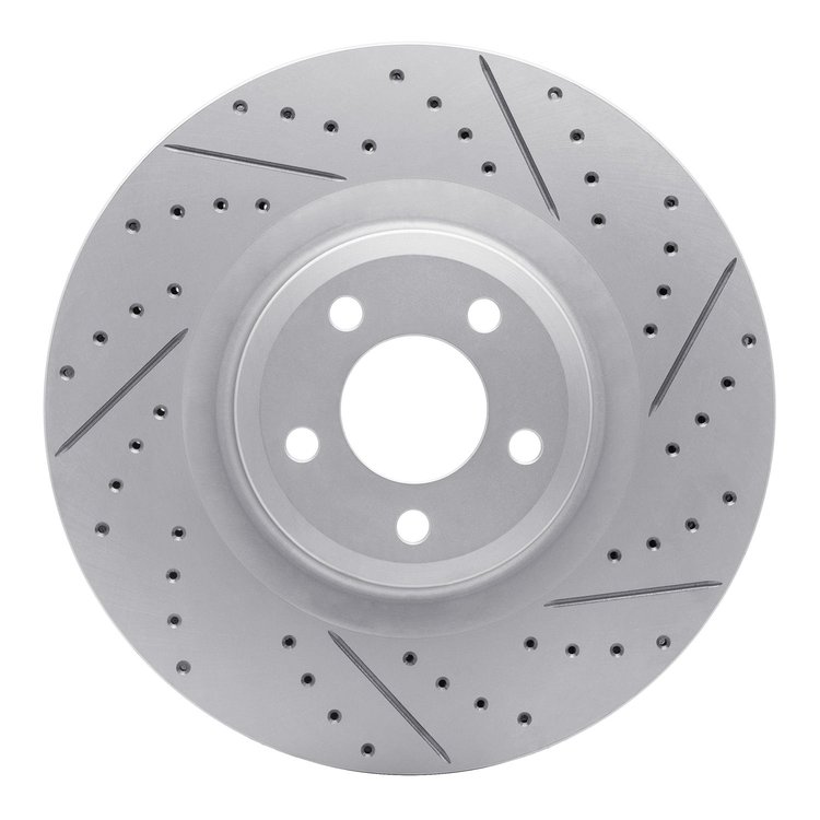830-54277R Geoperformance Drilled/Slotted Brake Rotor, Fits Select Ford/Lincoln/Mercury/Mazda, Position: Front Right