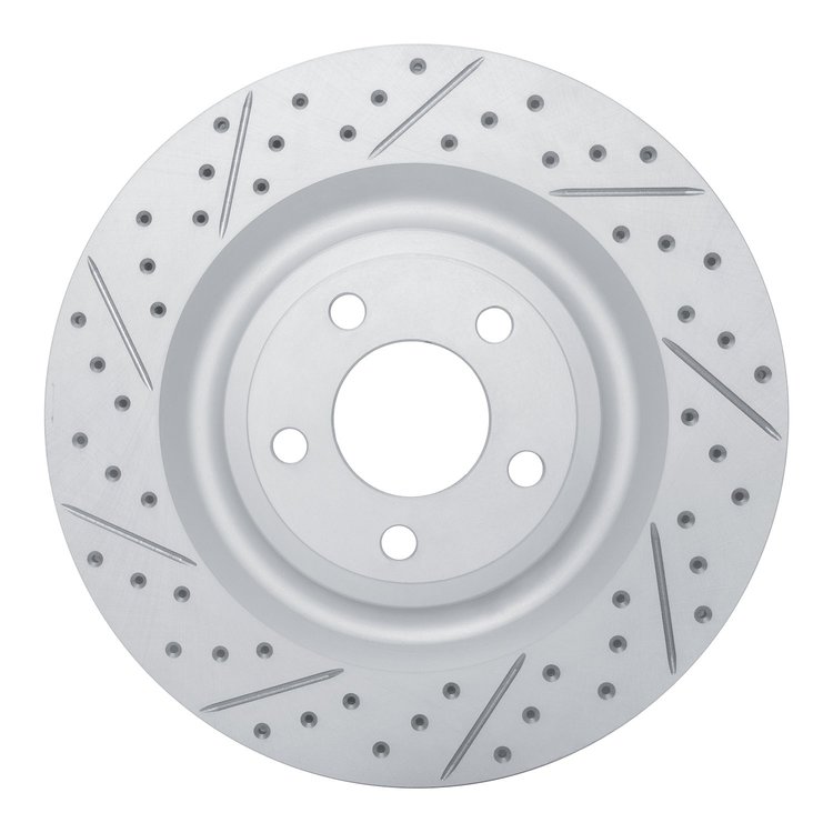 830-54278L Geoperformance Drilled/Slotted Brake Rotor, Fits Select Ford/Lincoln/Mercury/Mazda, Position: Rear Left