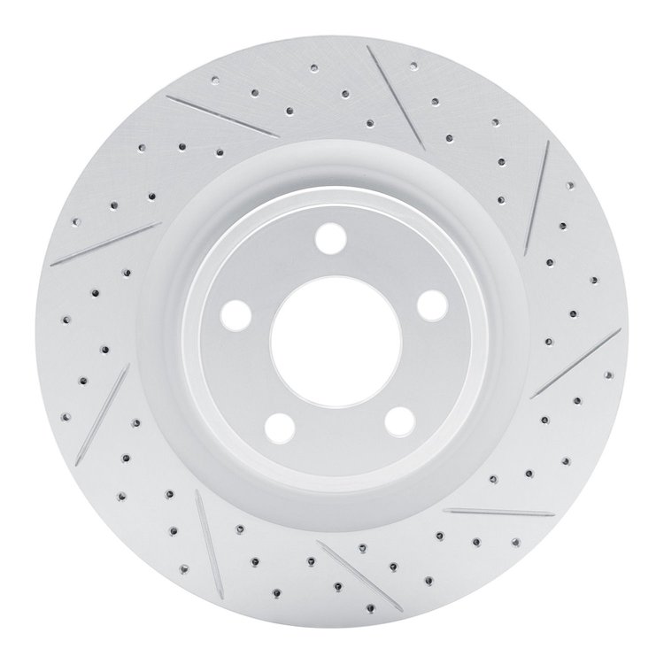 830-54279R Geoperformance Drilled/Slotted Brake Rotor, Fits Select Ford/Lincoln/Mercury/Mazda, Position: Front Right
