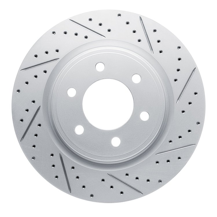 830-54287R Geoperformance Drilled/Slotted Brake Rotor, Fits Select Ford/Lincoln/Mercury/Mazda, Position: Front Right