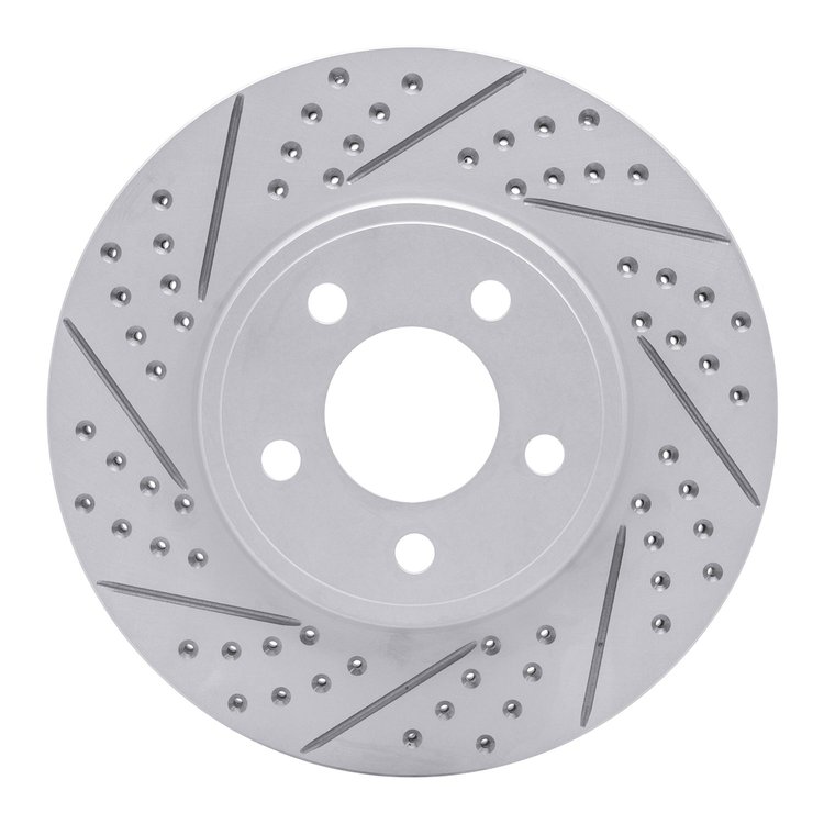 830-56019L Geoperformance Drilled/Slotted Brake Rotor, 2003-2011 Ford/Lincoln/Mercury/Mazda, Position: Front Left