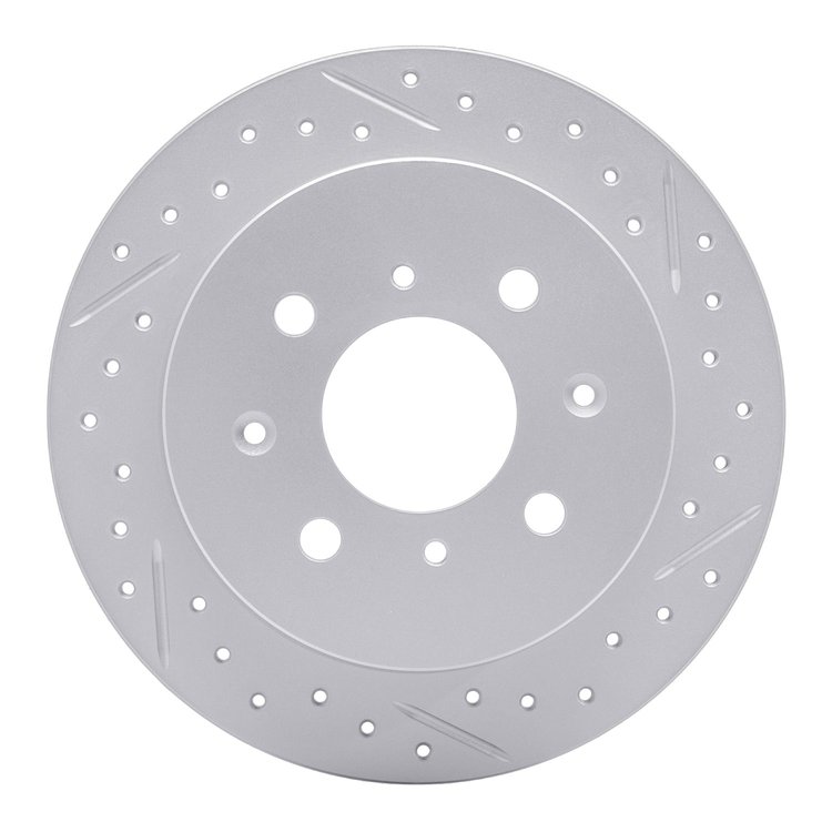830-59014R Geoperformance Drilled/Slotted Brake Rotor, 1988-2001 Acura/Honda, Position: Rear Right