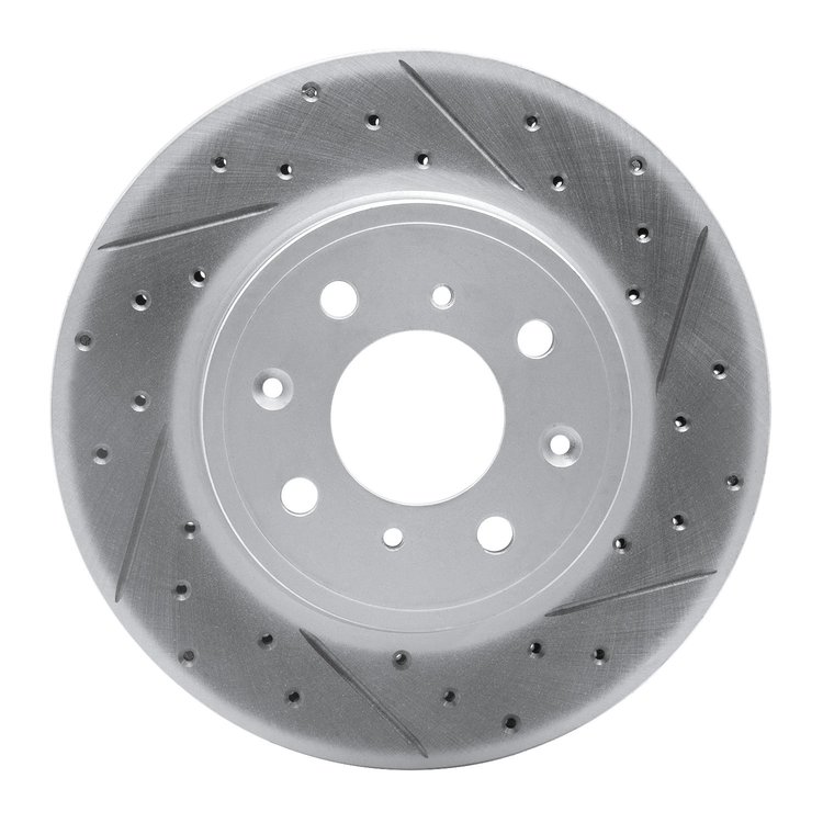 830-59038R Geoperformance Drilled/Slotted Brake Rotor, 2014-2020 Acura/Honda, Position: Front Right