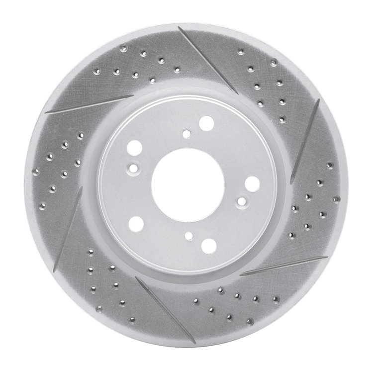 830-59039R Geoperformance Drilled/Slotted Brake Rotor, Fits Select Acura/Honda, Position: Front Right