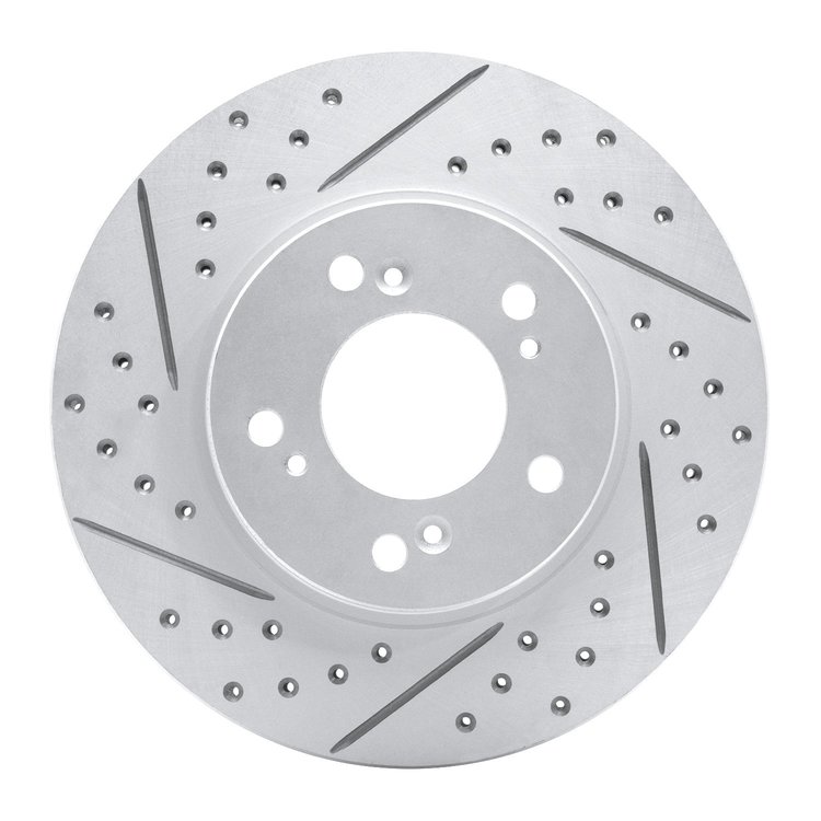 830-59040L Geoperformance Drilled/Slotted Brake Rotor, 1991-2001 Multiple Makes/Models, Position: Front Left