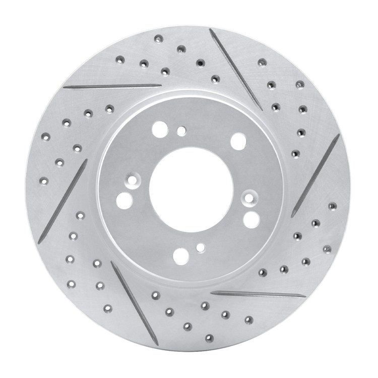 830-59040R Geoperformance Drilled/Slotted Brake Rotor, 1991-2001 Multiple Makes/Models, Position: Front Right
