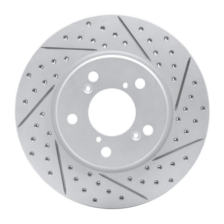 830-59049R Geoperformance Drilled/Slotted Brake Rotor, 2005-2010 Acura/Honda, Position: Front Right