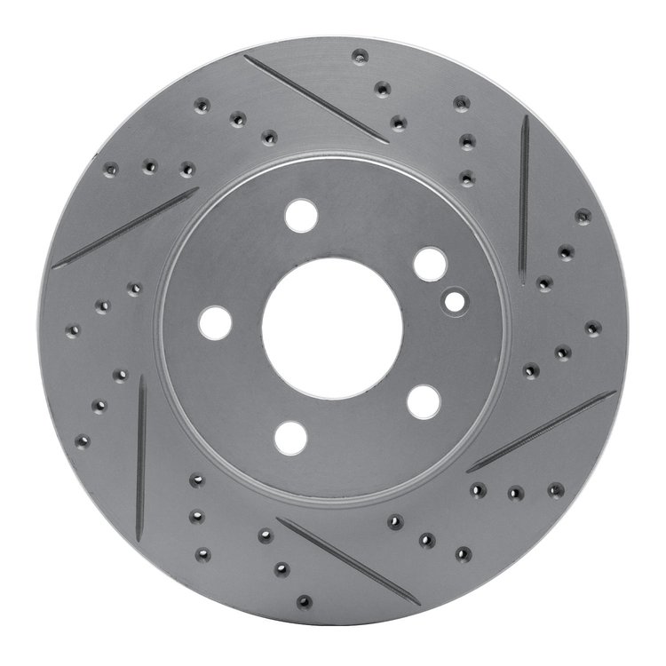 830-63088R Geoperformance Drilled/Slotted Brake Rotor, 2006-2011 Mercedes-Benz, Position: Front Right