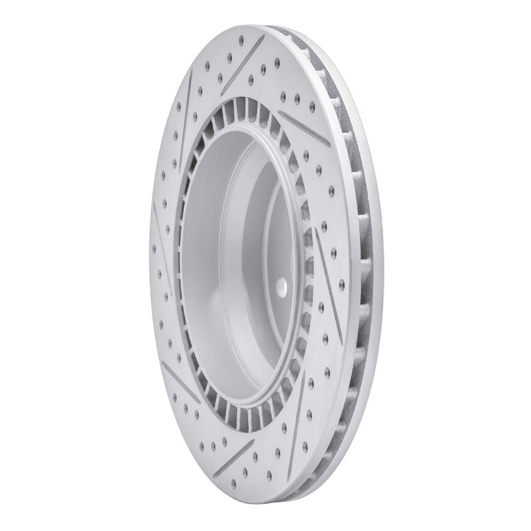 830-63096R Geoperformance Drilled/Slotted Brake Rotor, 2010-2018 Mercedes-Benz, Position: Rear Right