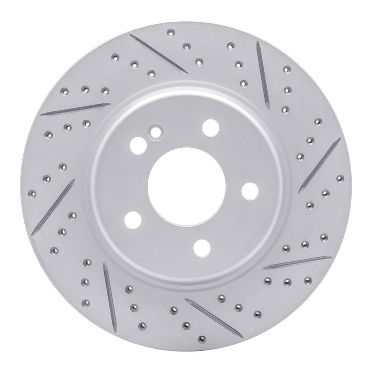 830-63118R Geoperformance Drilled/Slotted Brake Rotor, Fits Select Mercedes-Benz, Position: Rear Right