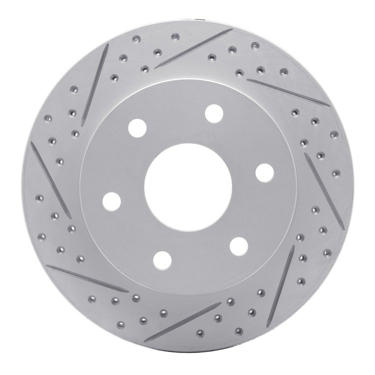 830-63153L Geoperformance Drilled/Slotted Brake Rotor, 1992-2017 Freightliner, Position: Fr & Rr Left,Rr Left