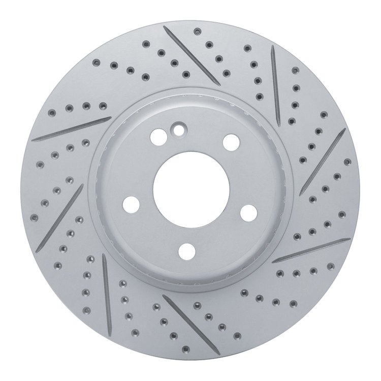 830-63162R Geoperformance Drilled/Slotted Brake Rotor, Fits Select Mercedes-Benz, Position: Rear Right