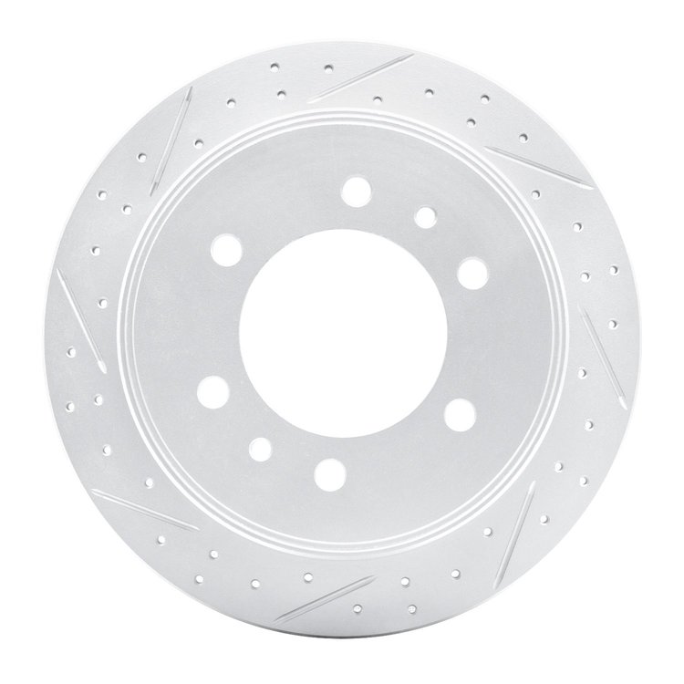 830-63175L Geoperformance Drilled/Slotted Brake Rotor, Fits Select Multiple Makes/Models, Position: Rr Left,Rear Left