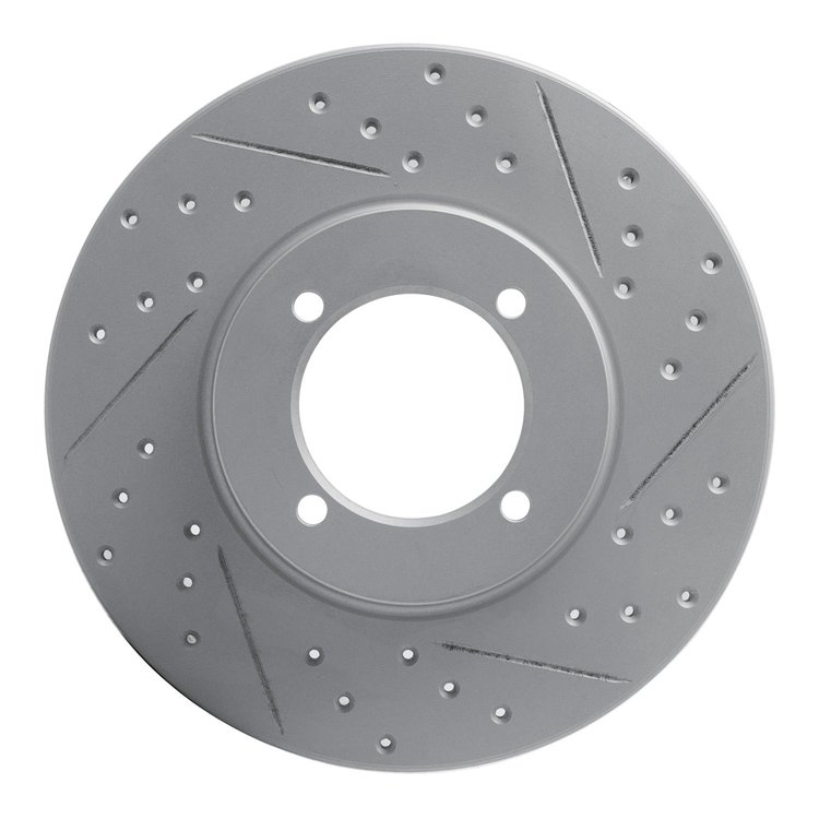 830-67009R Geoperformance Drilled/Slotted Brake Rotor, 1970-1973 Infiniti/Nissan, Position: Front Right