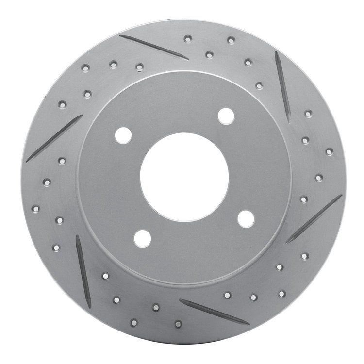830-67029R Geoperformance Drilled/Slotted Brake Rotor, 1989-1998 Infiniti/Nissan, Position: Rear Right
