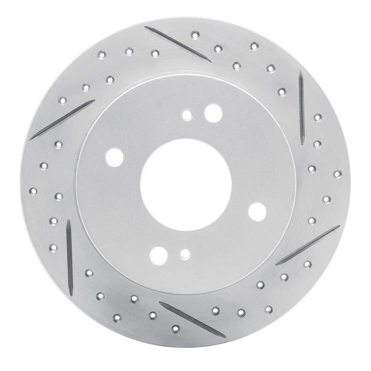 830-67036R Geoperformance Drilled/Slotted Brake Rotor, 1990-2006 Infiniti/Nissan, Position: Rear Right