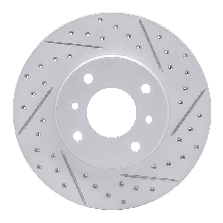 830-67040R Geoperformance Drilled/Slotted Brake Rotor, 1993-2006 Infiniti/Nissan, Position: Front Right