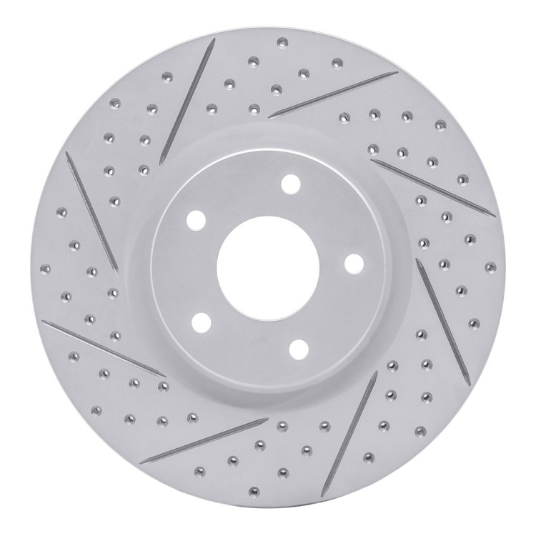 830-67059L Geoperformance Drilled/Slotted Brake Rotor, 2007-2017 Multiple Makes/Models, Position: Front Left