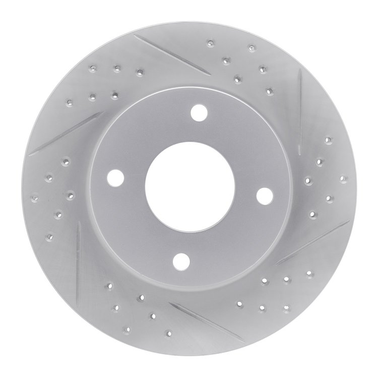 830-67062R Geoperformance Drilled/Slotted Brake Rotor, 2007-2017 Infiniti/Nissan, Position: Front Right