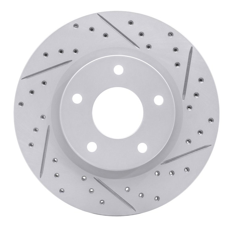 830-67064R Geoperformance Drilled/Slotted Brake Rotor, 2013-2019 Infiniti/Nissan, Position: Front Right