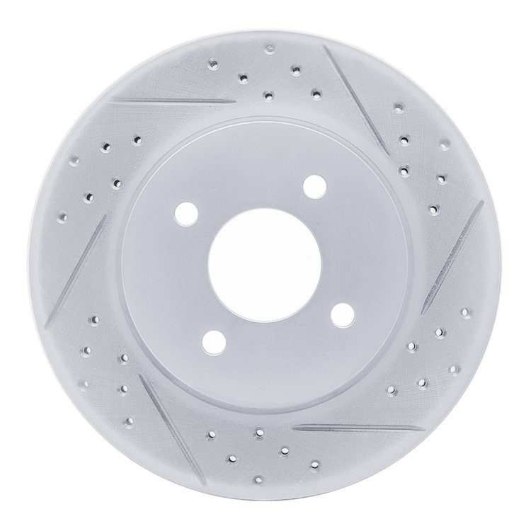 830-67065R Geoperformance Drilled/Slotted Brake Rotor, 2011-2019 Infiniti/Nissan, Position: Front Right