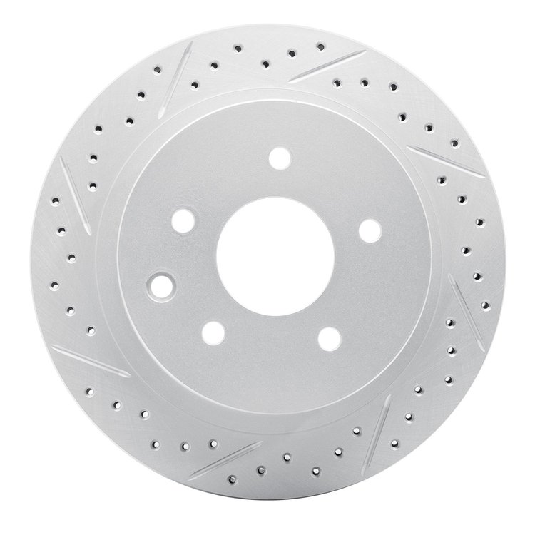 830-67088L Geoperformance Drilled/Slotted Brake Rotor, Fits Select Multiple Makes/Models, Position: Rear Left