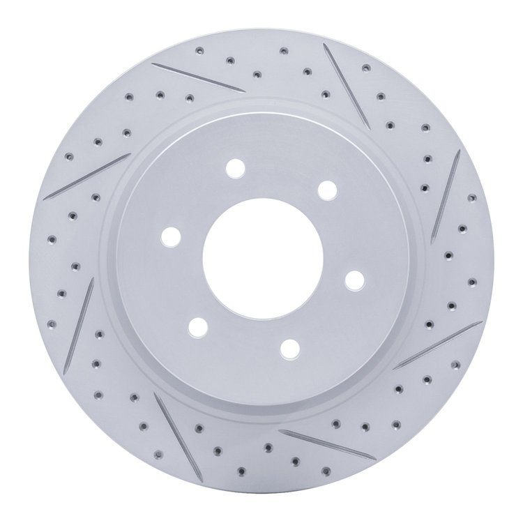 830-67108R Geoperformance Drilled/Slotted Brake Rotor, Fits Select Infiniti/Nissan, Position: Front Right