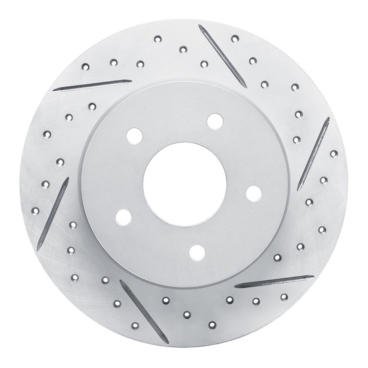 830-67113R Geoperformance Drilled/Slotted Brake Rotor, Fits Select Infiniti/Nissan, Position: Rear Right