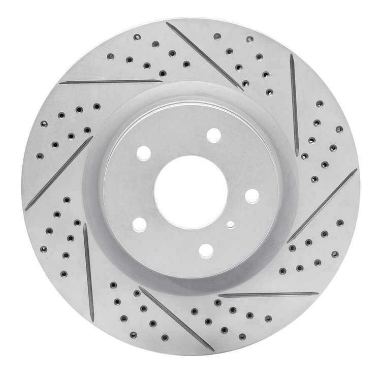 830-68008R Geoperformance Drilled/Slotted Brake Rotor, 2003-2008 Infiniti/Nissan, Position: Front Right