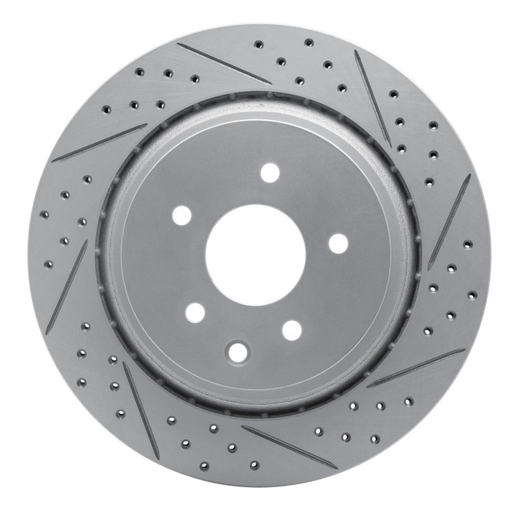 830-68010R Geoperformance Drilled/Slotted Brake Rotor, 2007-2015 Infiniti/Nissan, Position: Rear Right