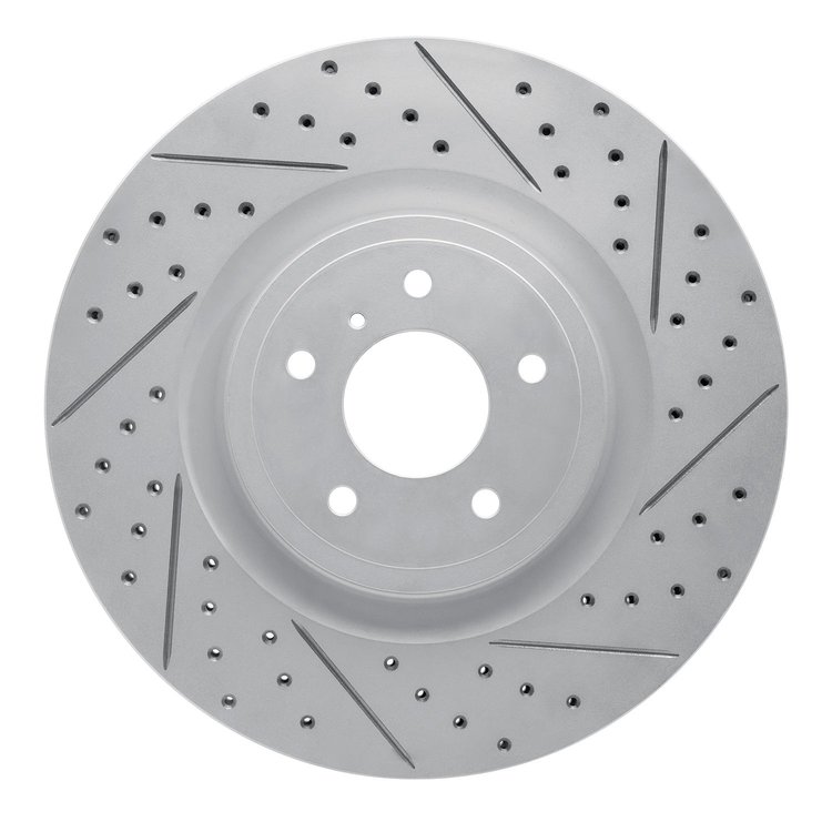 830-68012R Geoperformance Drilled/Slotted Brake Rotor, Fits Select Infiniti/Nissan, Position: Front Right
