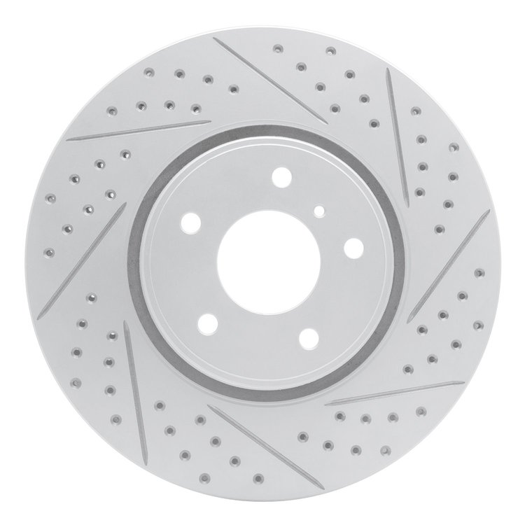 830-68014R Geoperformance Drilled/Slotted Brake Rotor, 2005-2014 Infiniti/Nissan, Position: Front Right