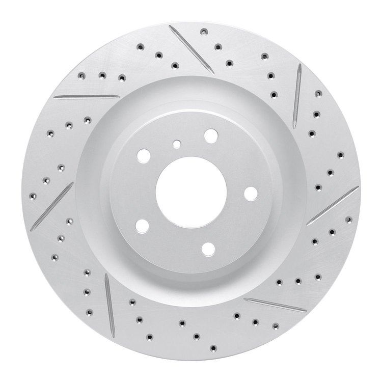 830-68018R Geoperformance Drilled/Slotted Brake Rotor, Fits Select Infiniti/Nissan, Position: Front Right