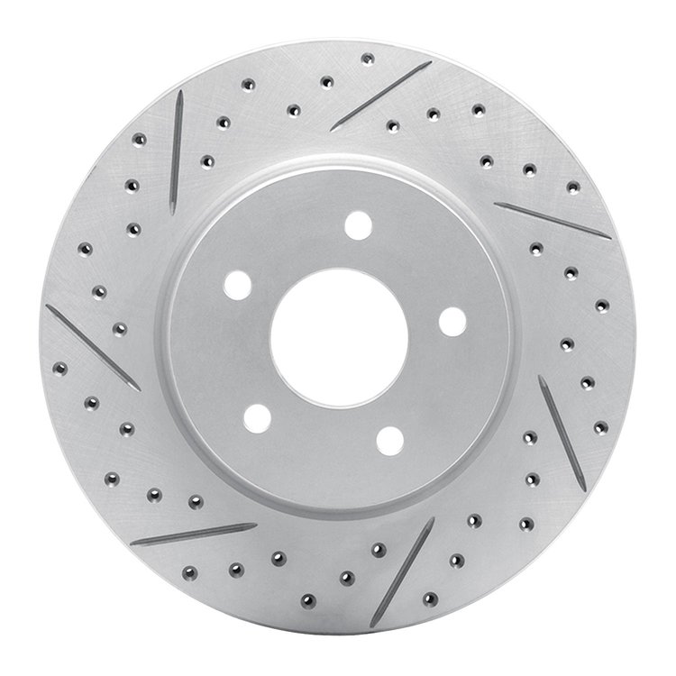 830-68019L Geoperformance Drilled/Slotted Brake Rotor, Fits Select Infiniti/Nissan, Position: Rear Left