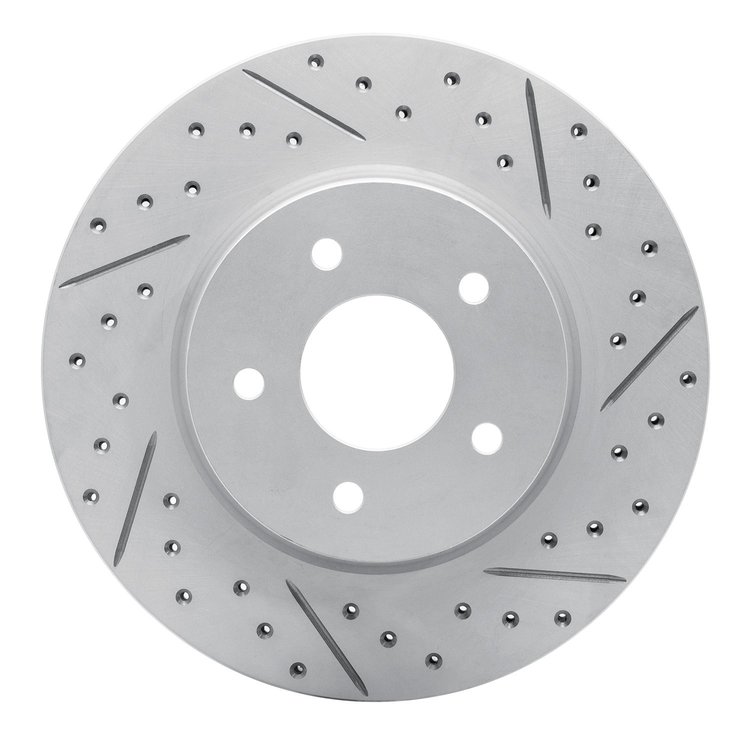 830-68019R Geoperformance Drilled/Slotted Brake Rotor, Fits Select Infiniti/Nissan, Position: Rear Right