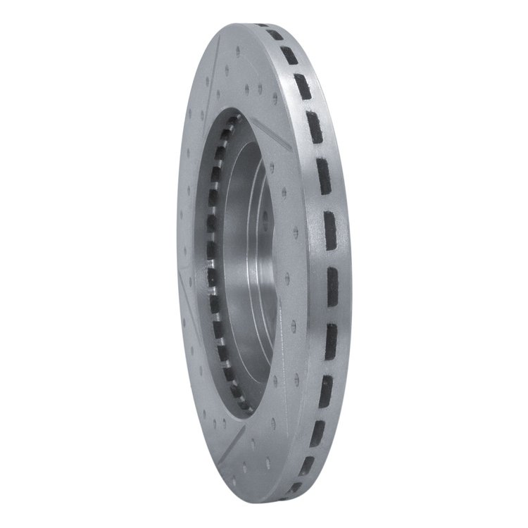 830-72007R Geoperformance Drilled/Slotted Brake Rotor, 1985-1987 Mitsubishi, Position: Front Right