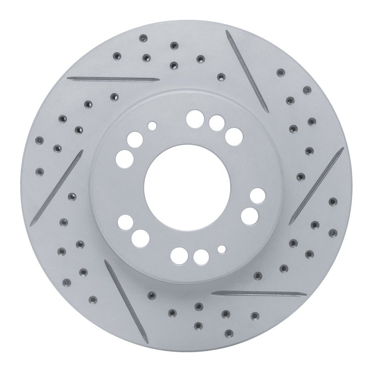 830-72015R Geoperformance Drilled/Slotted Brake Rotor, 1991-2004 Multiple Makes/Models, Position: Front Right