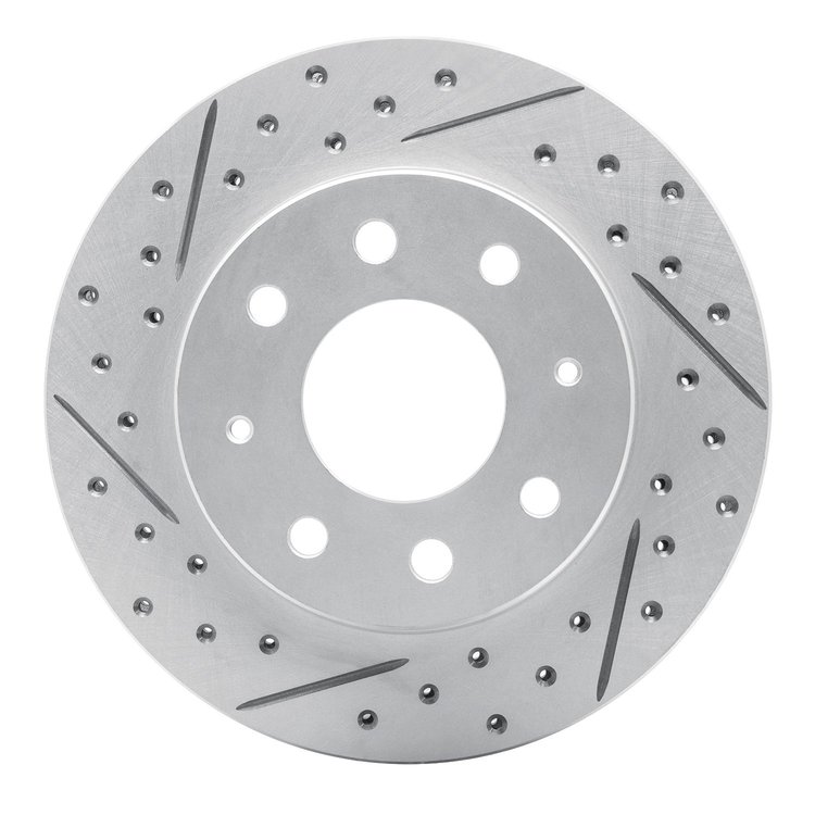 830-72022L Geoperformance Drilled/Slotted Brake Rotor, 1988-2007 Multiple Makes/Models, Position: Front Left