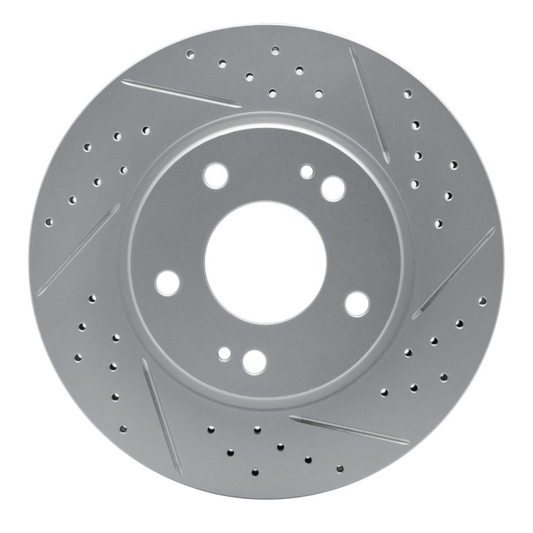 830-72034R Geoperformance Drilled/Slotted Brake Rotor, 2000-2012 Multiple Makes/Models, Position: Front Right