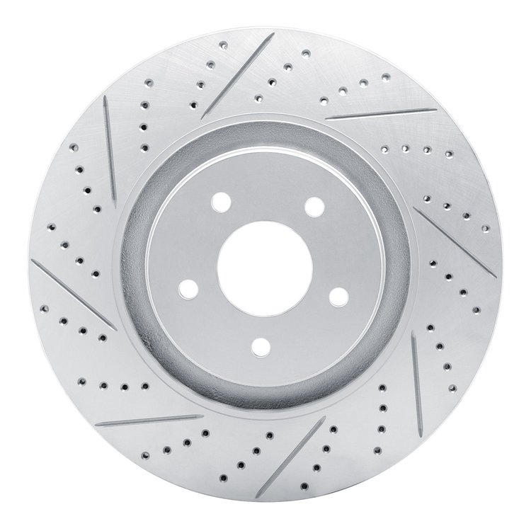 830-72070L Geoperformance Drilled/Slotted Brake Rotor, Fits Select Multiple Makes/Models, Position: Front Left