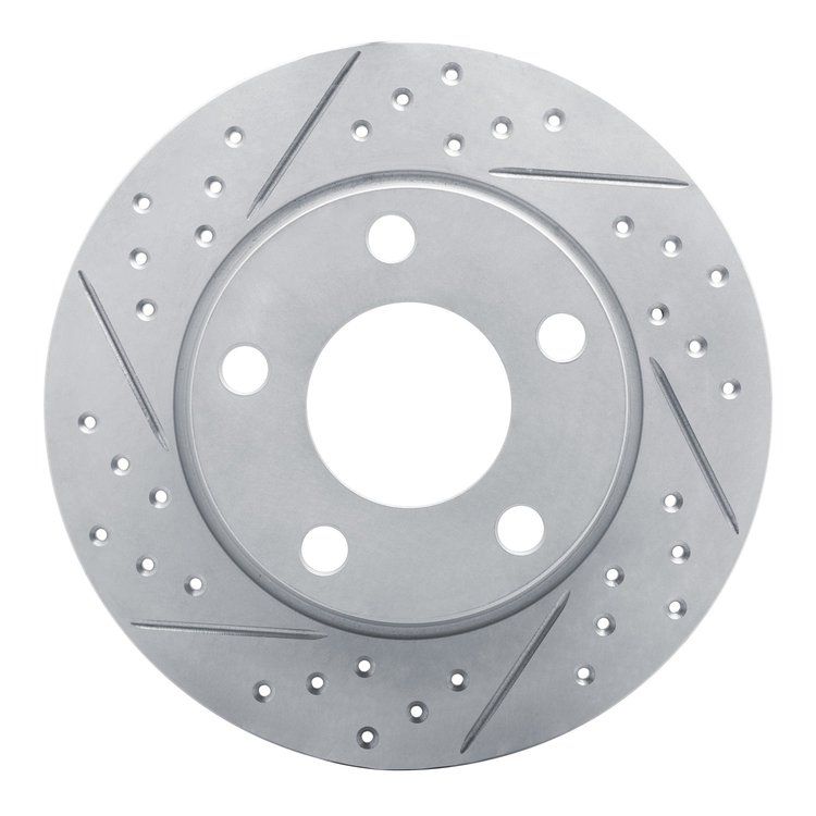 830-73021L Geoperformance Drilled/Slotted Brake Rotor, 1999-2002 Audi/Volkswagen, Position: Rear Left