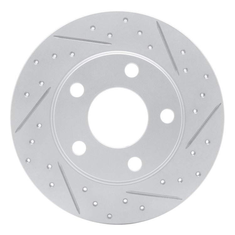 830-73022L Geoperformance Drilled/Slotted Brake Rotor, 1999-2005 Audi/Volkswagen, Position: Rear Left
