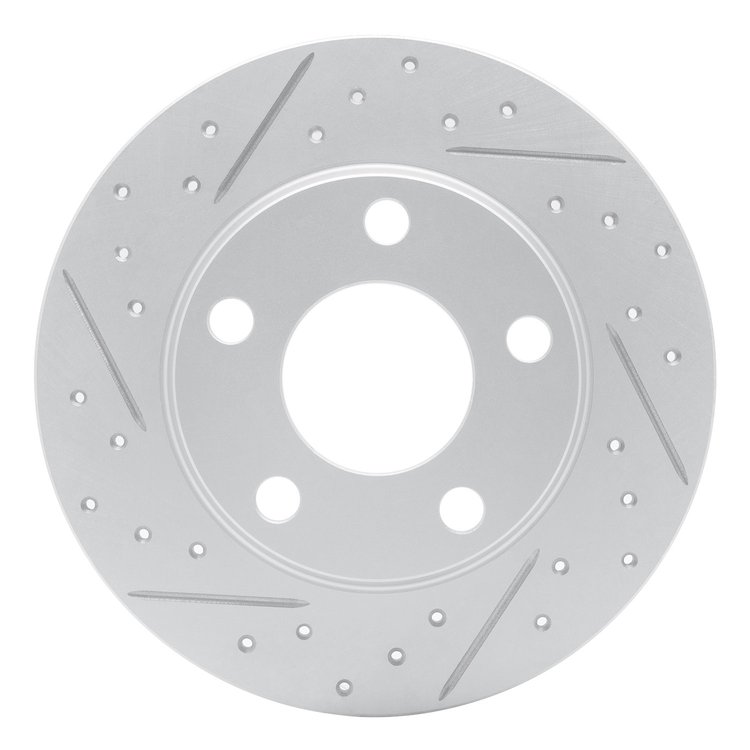 830-73022R Geoperformance Drilled/Slotted Brake Rotor, 1999-2005 Audi/Volkswagen, Position: Rear Right