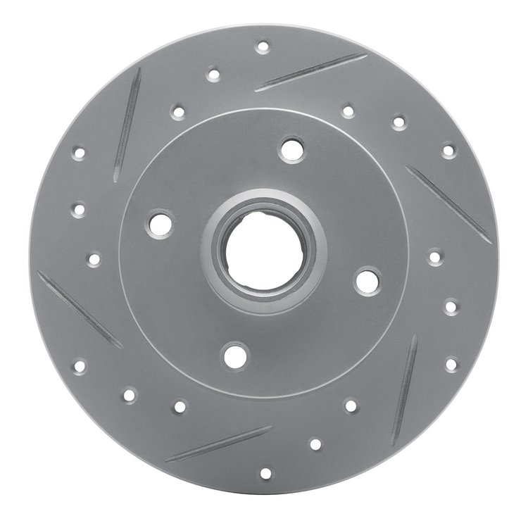 830-74005L Geoperformance Drilled/Slotted Brake Rotor, 1985-2002 Audi/Volkswagen, Position: Rear Left