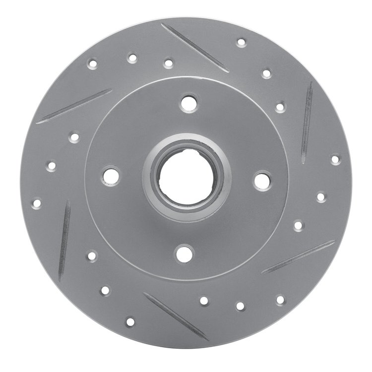 830-74005R Geoperformance Drilled/Slotted Brake Rotor, 1985-2002 Audi/Volkswagen, Position: Rear Right