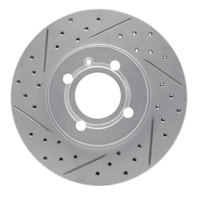 830-74006L Geoperformance Drilled/Slotted Brake Rotor, 1986-2008 Audi/Volkswagen, Position: Front Left