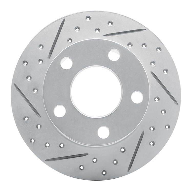 830-74011L Geoperformance Drilled/Slotted Brake Rotor, 1992-2005 Audi/Volkswagen, Position: Rear Left