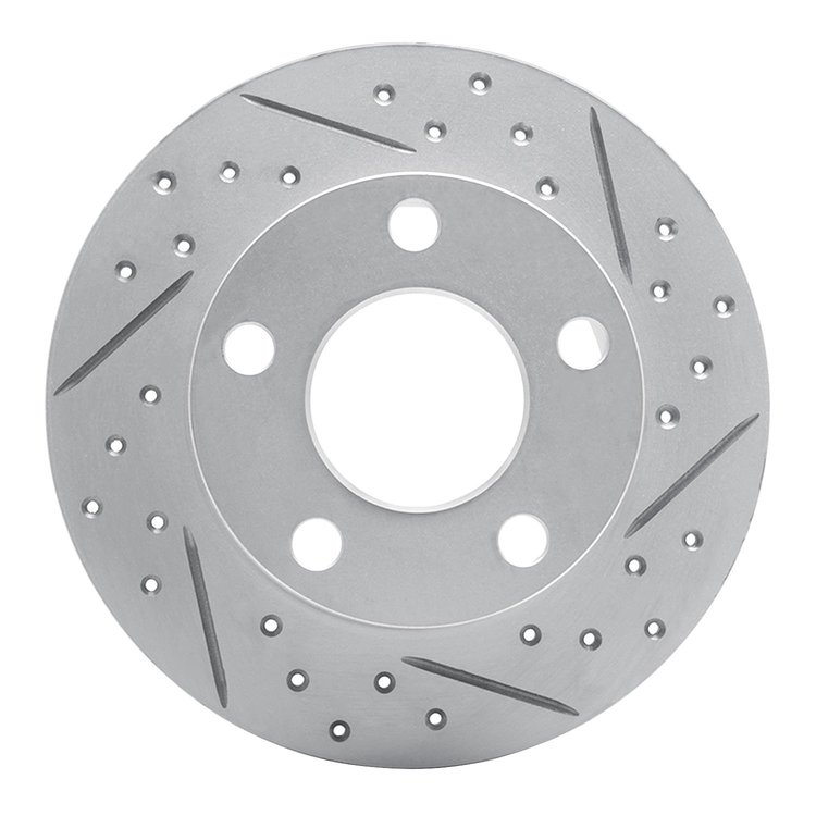 830-74011R Geoperformance Drilled/Slotted Brake Rotor, 1992-2005 Audi/Volkswagen, Position: Rear Right